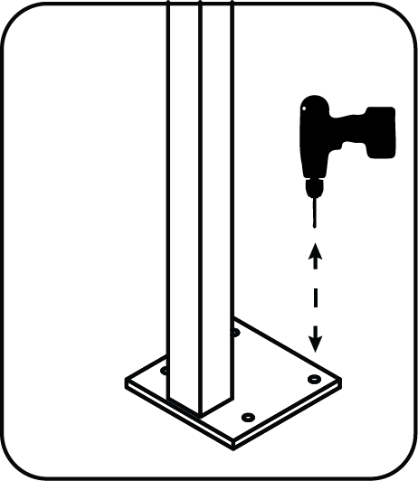Base Plated Hoarding Kit