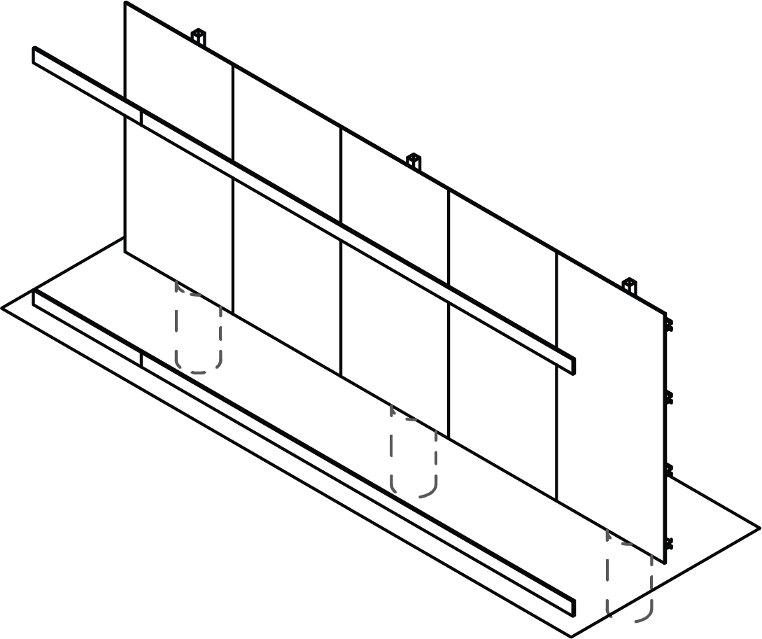 In-Ground Hoarding Kit
