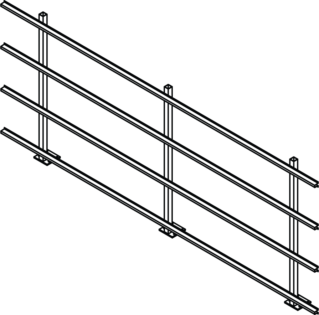 Base Plated Hoarding Kit